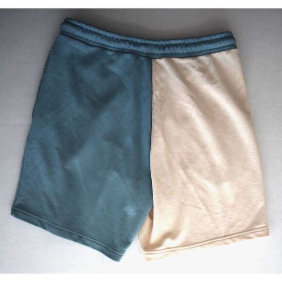 adidas Originals HJ7317 Men's Sz Large Blue/White Color Split Trefoil Shorts - Picture 2 of 11